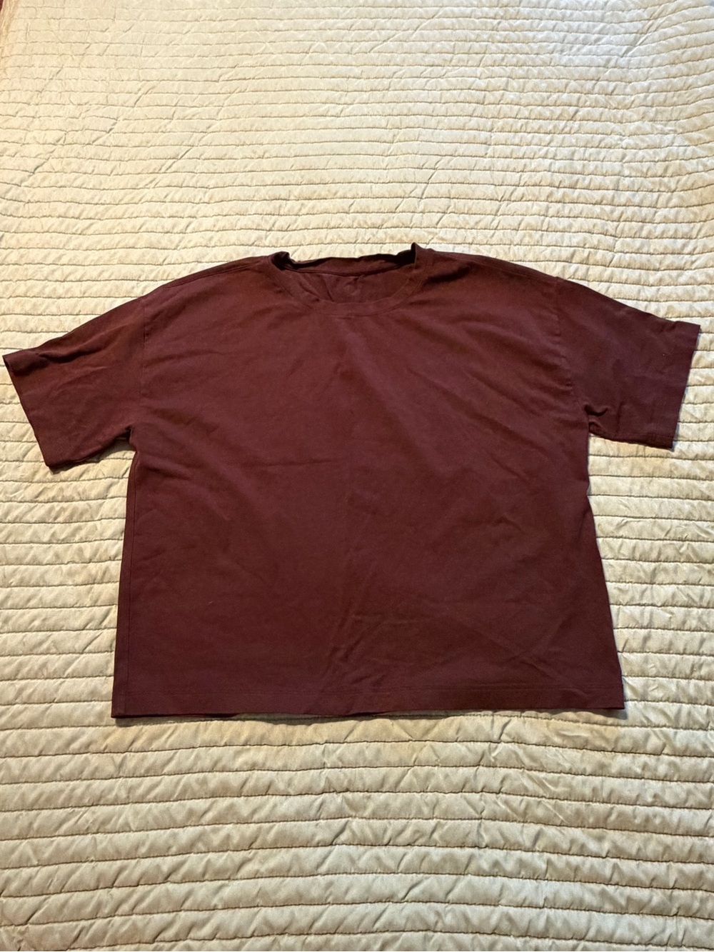 Zella Crewneck New Take Tee - Brown mole
